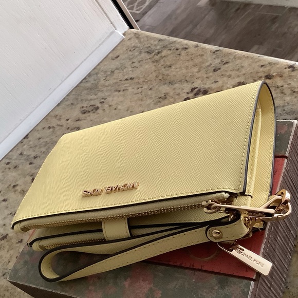 New 💖 jet set double zipper wallet wristlet - Picture 5 of 6